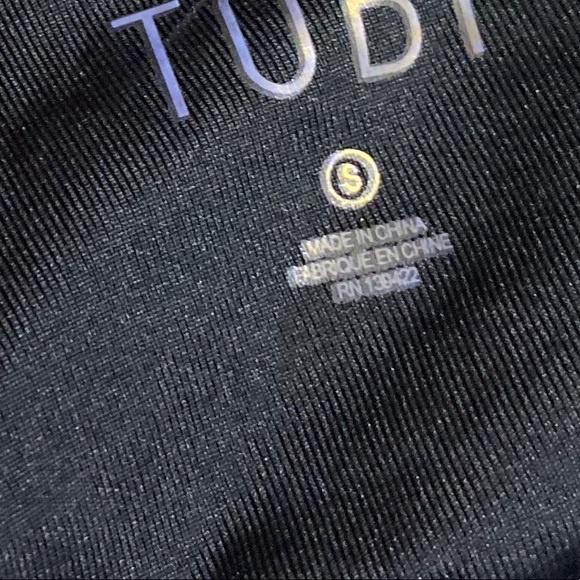 Black bikini strappy top sexy bottom - Picture 6 of 7